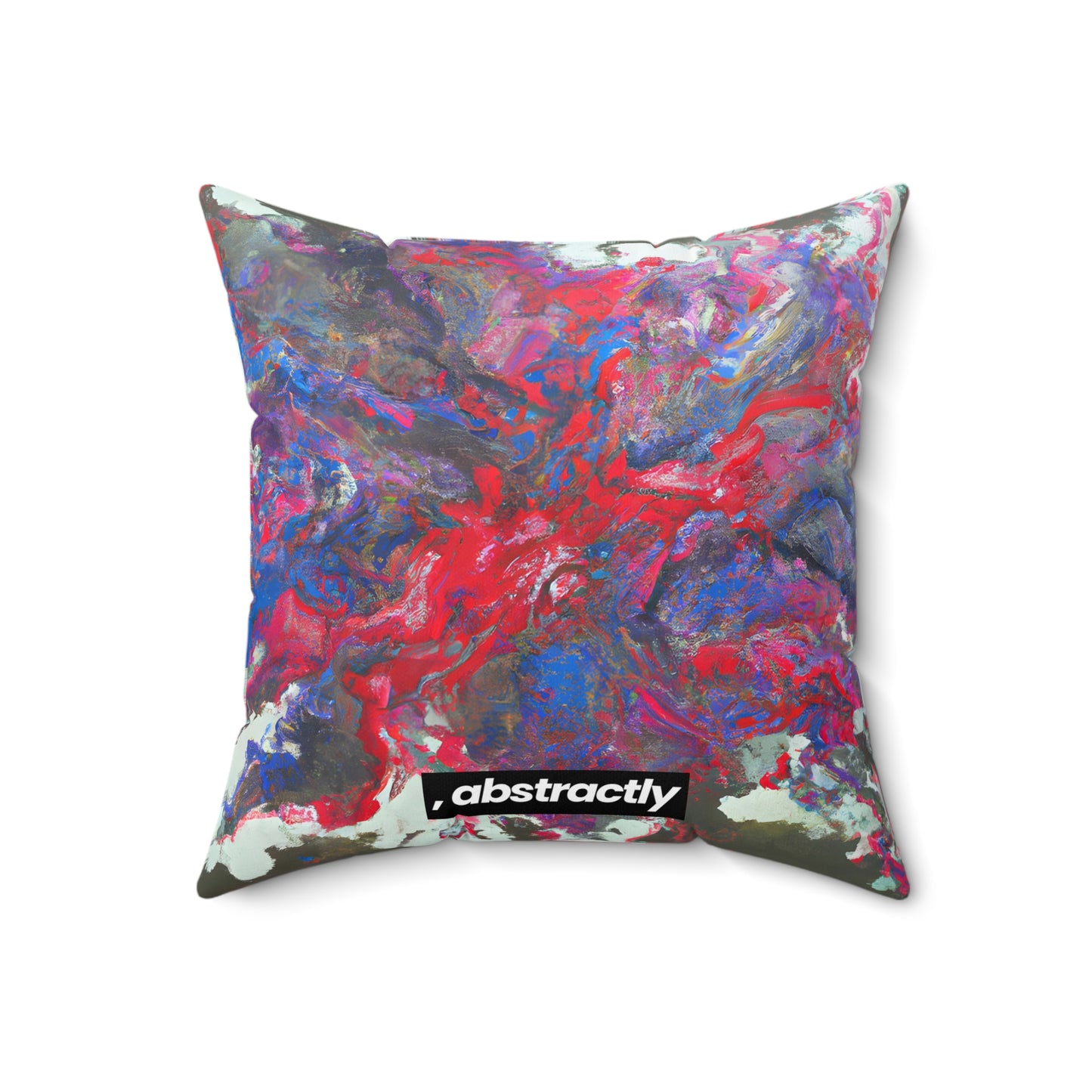 Adalbertonium Fluxide - Chemistry, Abstractly - Faux Suede Throw Pillow