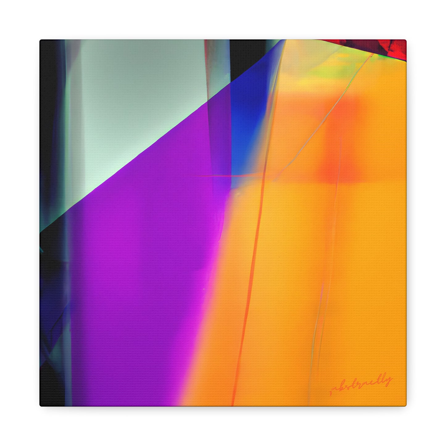 Curtis Klein - Friction Force, Abstractly - Canvas