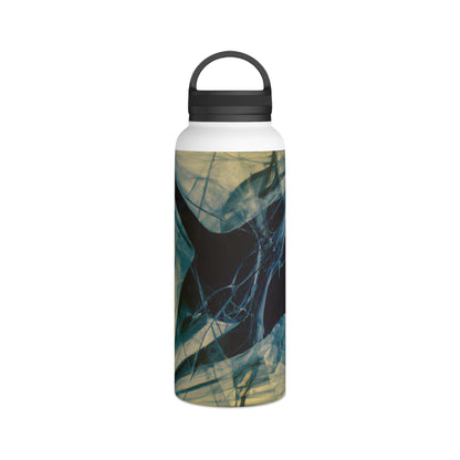 Helen Bertrand - Magnetic Force, Abstractly - Stainless Steel Water Bottle