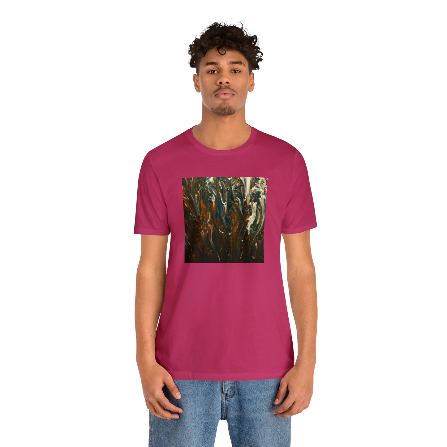 Hovenite Crystalline Matrix - Chemistry, Abstractly - Tee