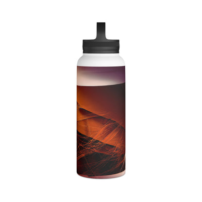 Leonard Frohman - Strong Force, Abstractly - Stainless Steel Water Bottle