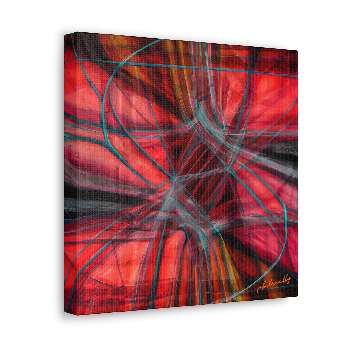 Lois Strauss - Electromagnetic Force, Abstractly - Canvas