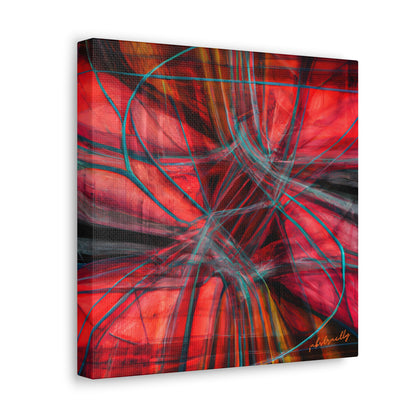 Lois Strauss - Electromagnetic Force, Abstractly - Canvas