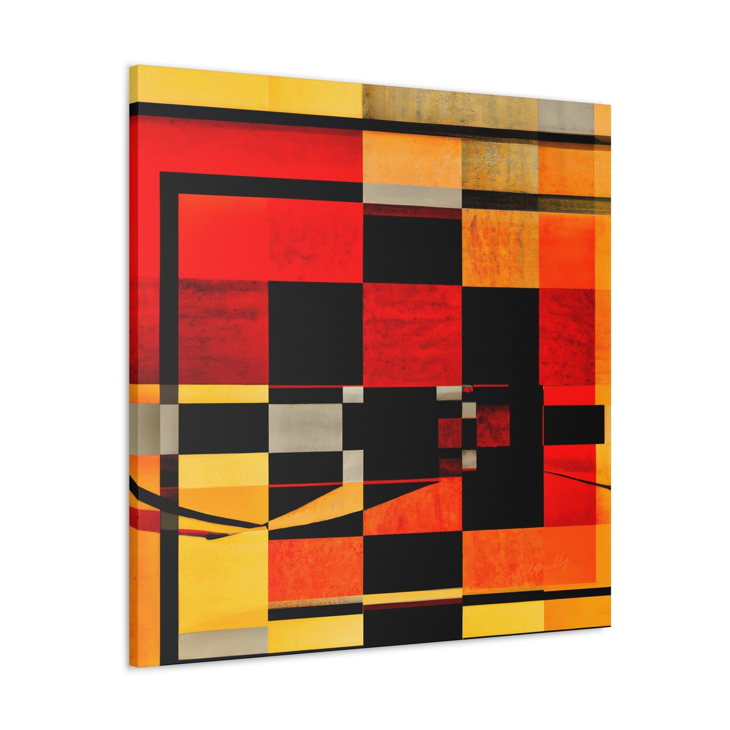 Esther Lowell - Electric Force, Abstractly - Canvas