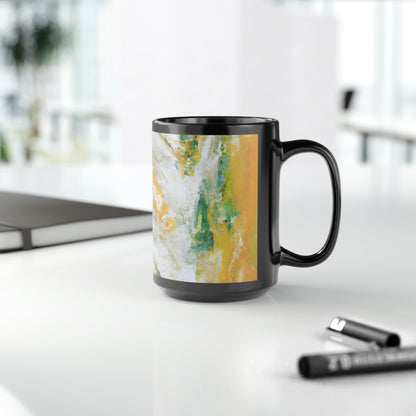 Photon-liteonium - Potassium, Abstractly - Black Ceramic Mug 15oz