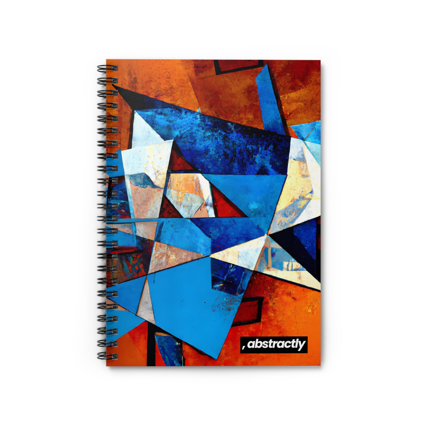 Bernard Fenton - Applied Force, Abstractly - Spiral Notebook