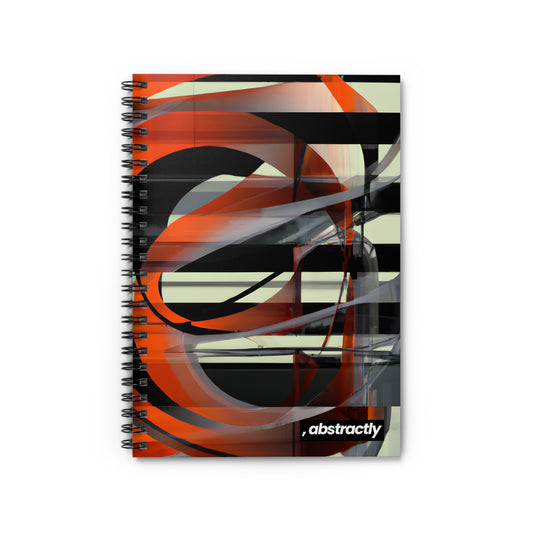 Lena Norberg - Spring Force, Abstractly - Spiral Notebook