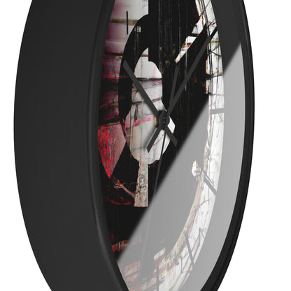 Theodore Rosenberg - Tension Force, Abstractly - Wall Clock