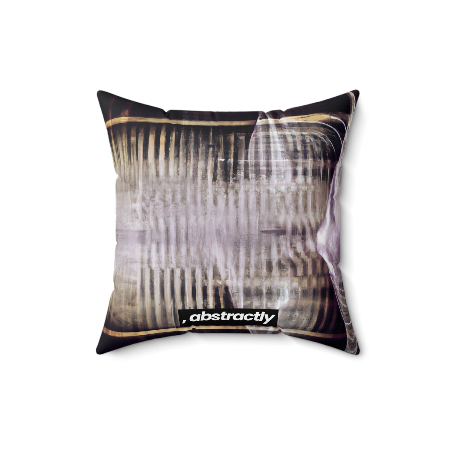 Arthur Hartmann - Friction Force, Abstractly - Faux Suede Throw Pillow