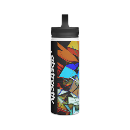 Adrianne Lehmann - Electric Force, Abstractly - Stainless Steel Water Bottle