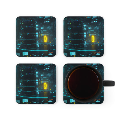 Valor Peak - Liability, Abstractly - Corkwood Coaster Set of 4