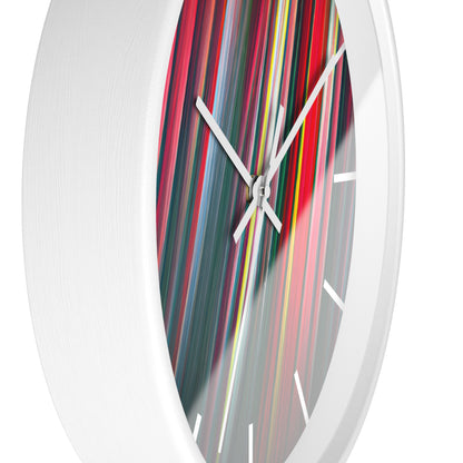 Sharon Bernstein - Air Resistance Force, Abstractly - Wall Clock