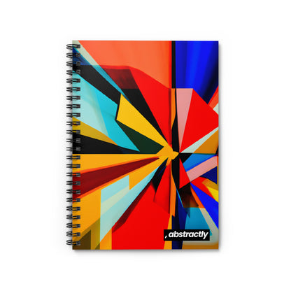 Oliver Lancaster - Electric Force, Abstractly - Spiral Notebook