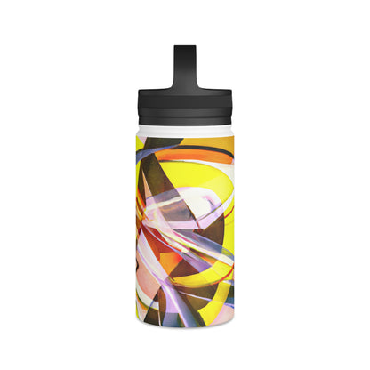 Russell Sternberg - Electromagnetic Force, Abstractly - Stainless Steel Water Bottle