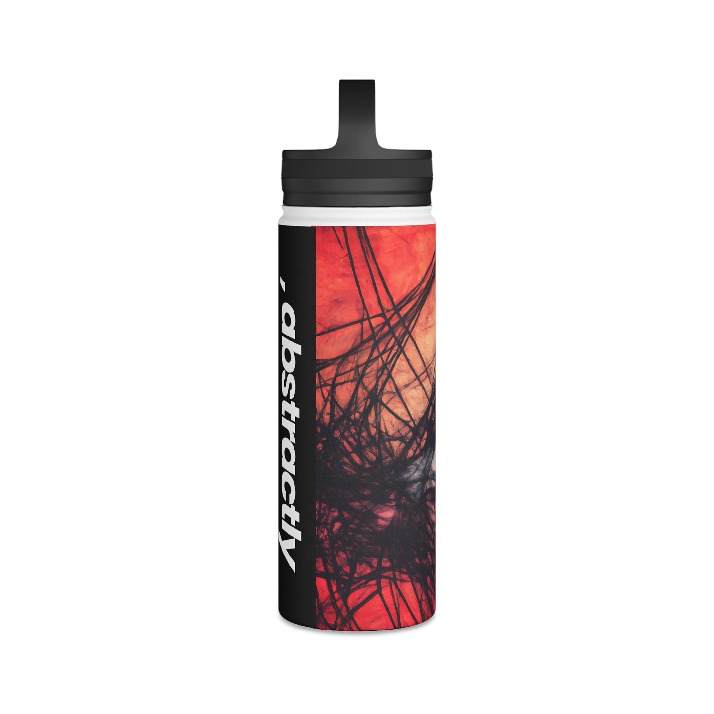 Clarence Buerkett - Electromagnetic Force, Abstractly - Stainless Steel Water Bottle