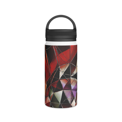 Oscar Klein - Tension Force, Abstractly - Stainless Steel Water Bottle