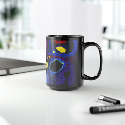 Zephyrium Oxide - Chemistry, Abstractly - Black Ceramic Mug 15oz