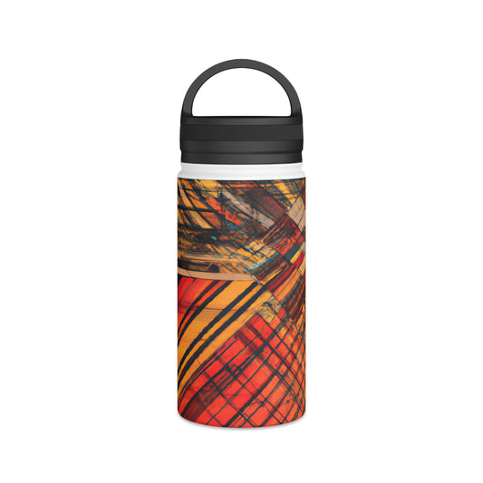 Milo Radcliffe - Strong Force, Abstractly - Stainless Steel Water Bottle