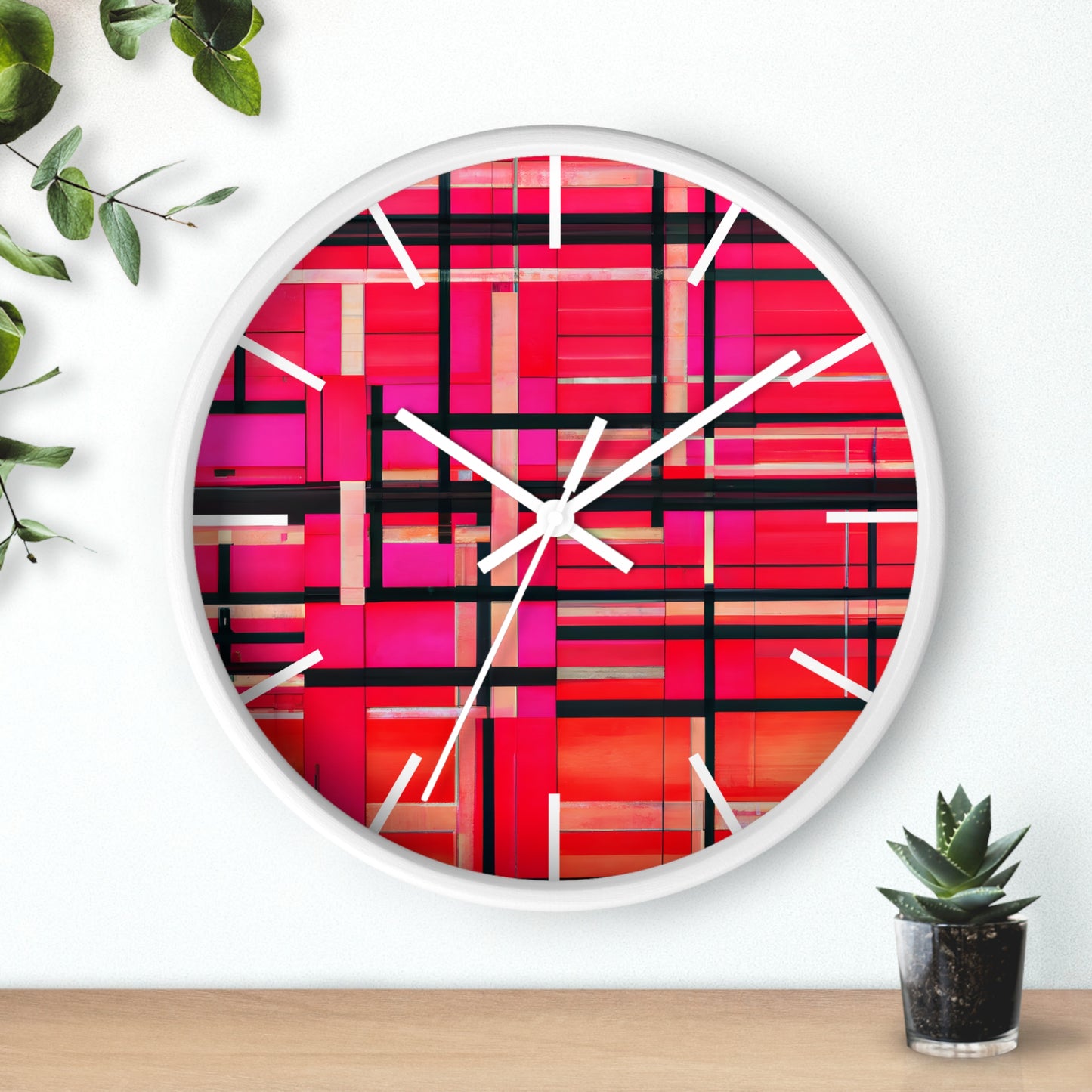 Adrian Kleinberg - Tension Force, Abstractly - Wall Clock