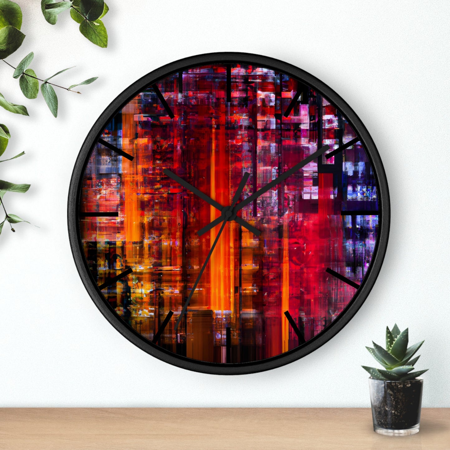 Harrison Blackwell - Air Resistance Force, Abstractly - Wall Clock