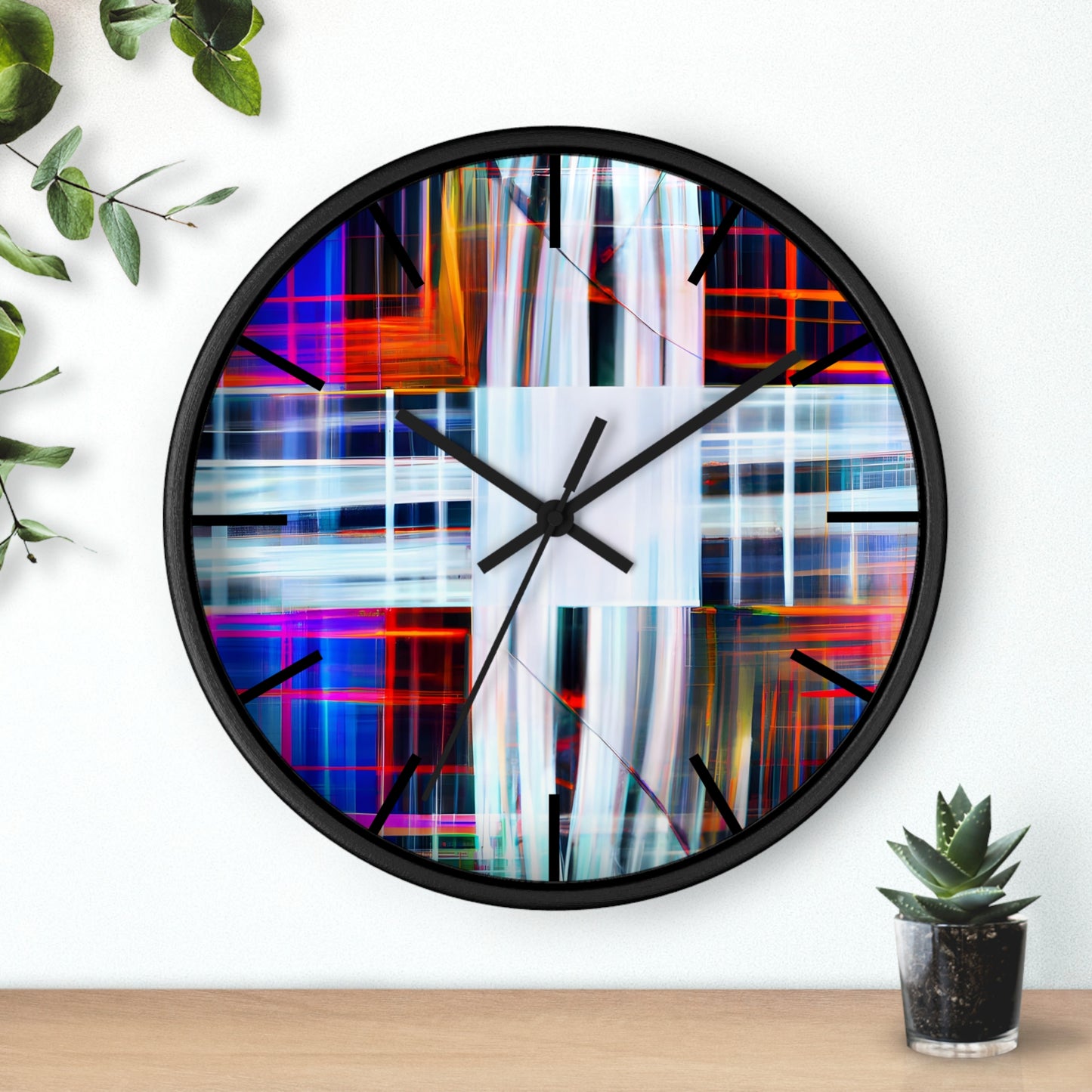 Leroy McGill - Air Resistance Force, Abstractly - Wall Clock