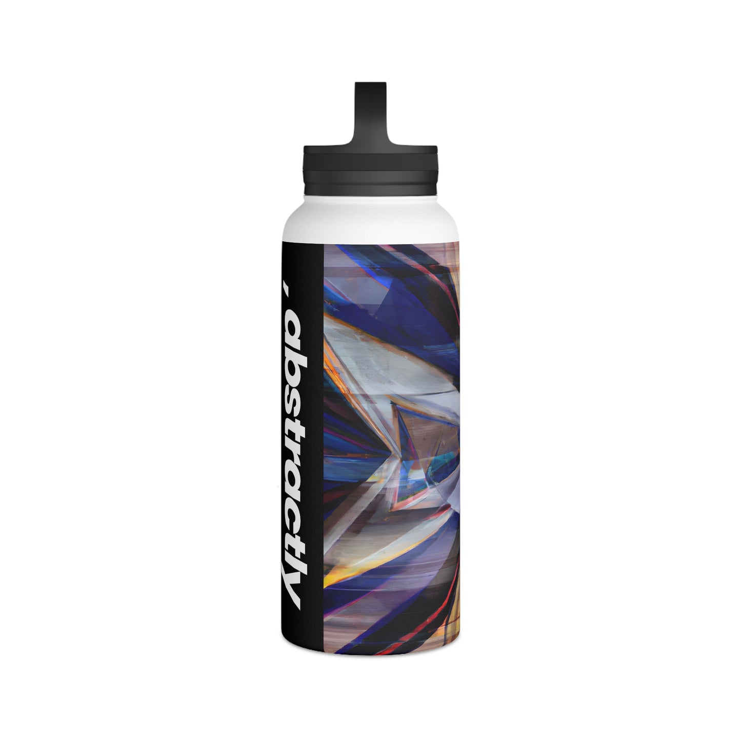 Avery Rosenberg - Applied Force, Abstractly - Stainless Steel Water Bottle