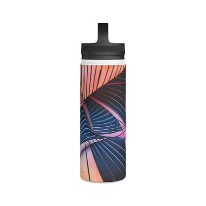 Astrid Nielsen - Strong Force, Abstractly - Stainless Steel Water Bottle