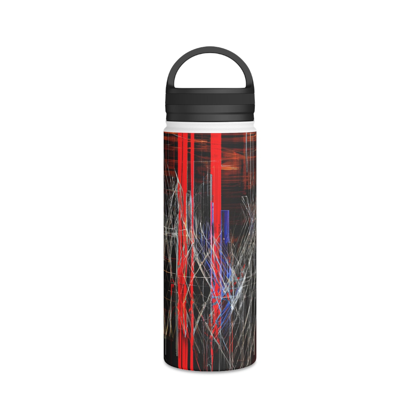 Walter Kleinberg - Strong Force, Abstractly - Stainless Steel Water Bottle