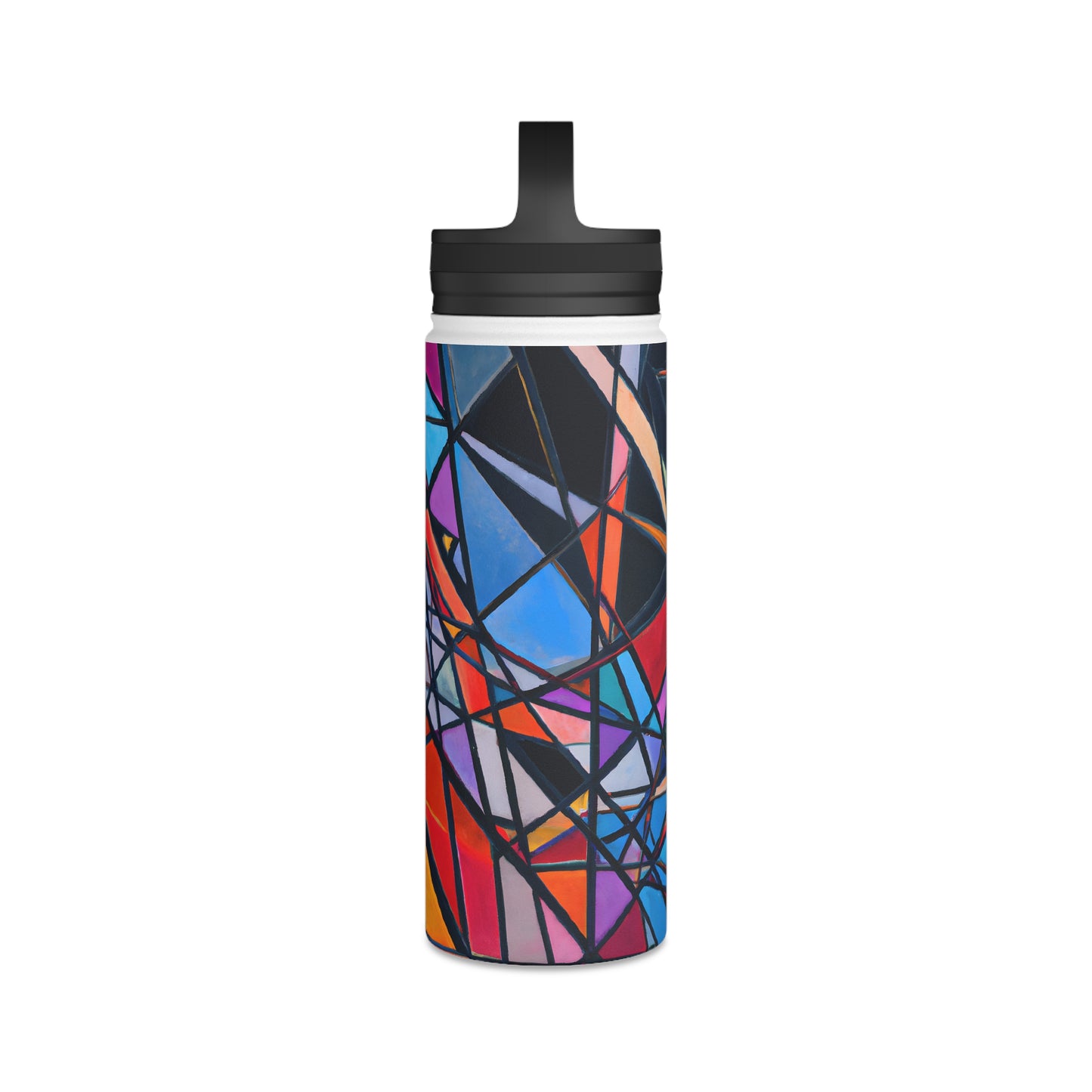 Felix Thornton - Gravity Force, Abstractly - Stainless Steel Water Bottle