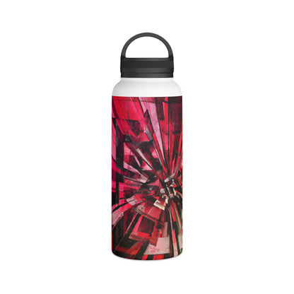 Loren Scott - Gravity Force, Abstractly - Stainless Steel Water Bottle