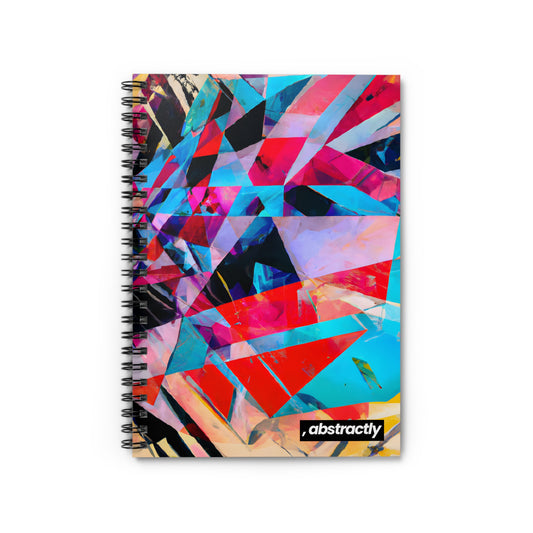 Aiden Merrick - Normal Force, Abstractly - Spiral Notebook