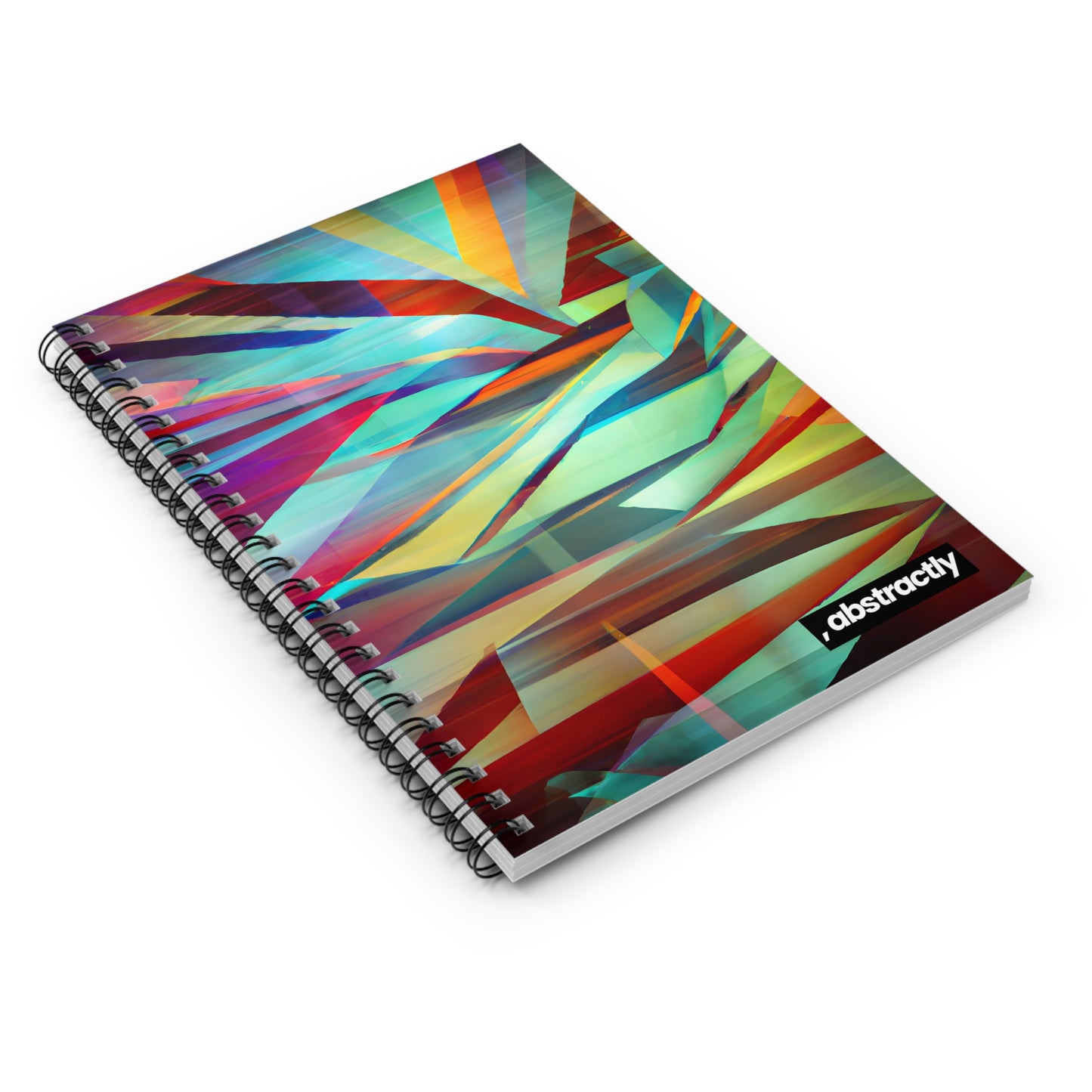 Lilly Stark - Gravity Force, Abstractly - Spiral Notebook