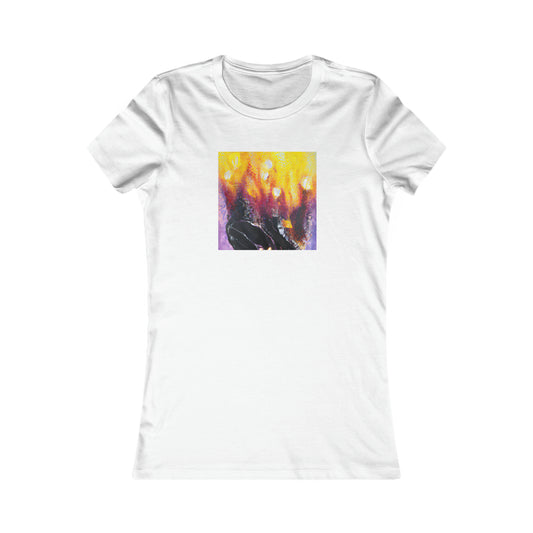 Quantum Fluxium - Chemistry, Abstractly - Ladies' Cut Tee