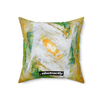 Photon-liteonium - Potassium, Abstractly - Faux Suede Throw Pillow