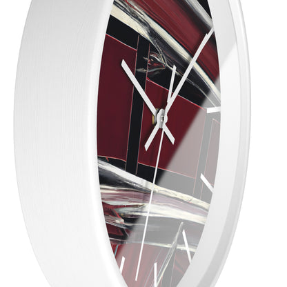 Edwin Holloway - Spring Force, Abstractly - Wall Clock