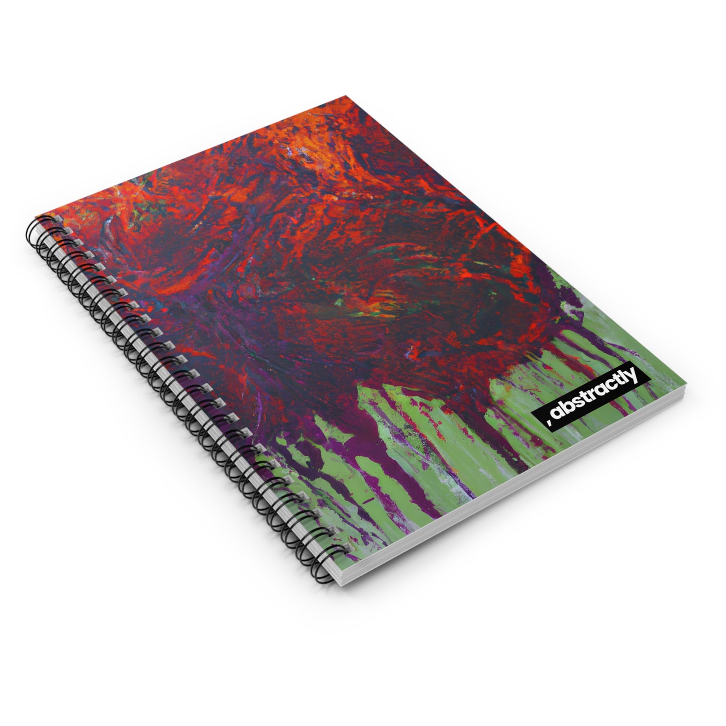 Quantum Carbonate - Chemistry, Abstractly - Spiral Notebook