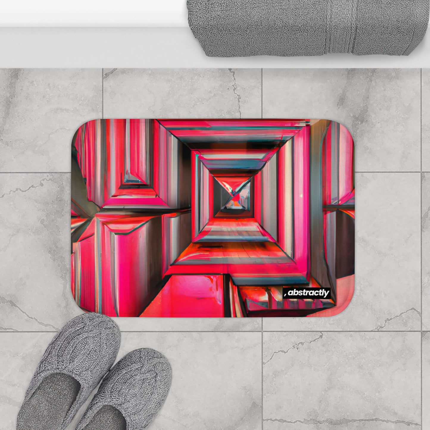 Leon Feldman - Magnetic Force, Abstractly - Bath Mat