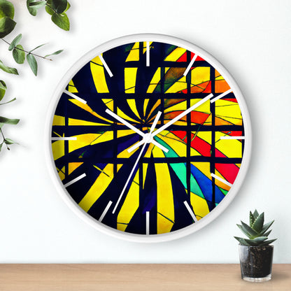 Geraldine Sutherland - Normal Force, Abstractly - Wall Clock