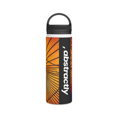 Richard Sterling - Magnetic Force, Abstractly - Stainless Steel Water Bottle