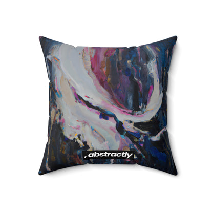 Lumina Etherium - Chemistry, Abstractly - Faux Suede Throw Pillow