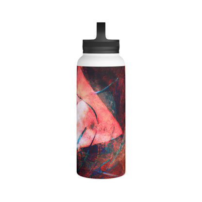 Albert Delgado - Electromagnetic Force, Abstractly - Stainless Steel Water Bottle