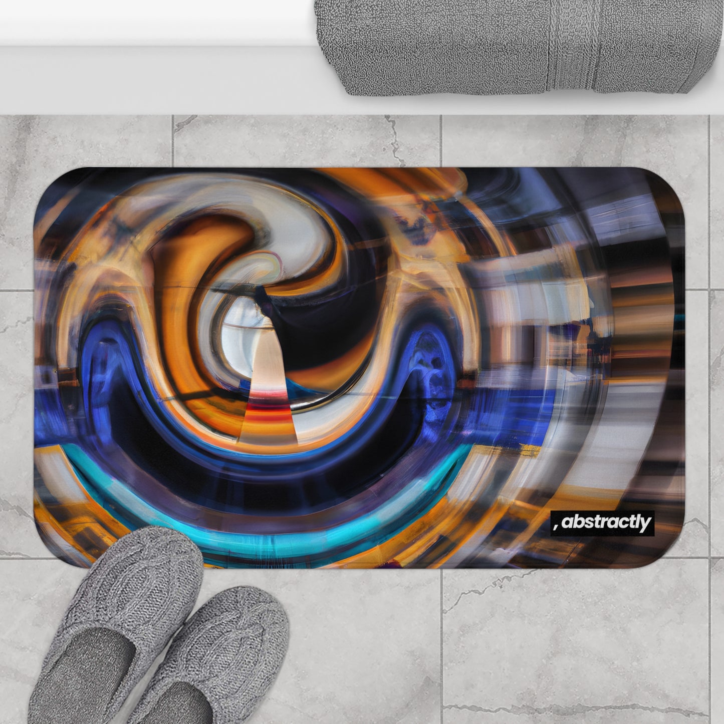 Patricia Sagan - Weak Force, Abstractly - Bath Mat