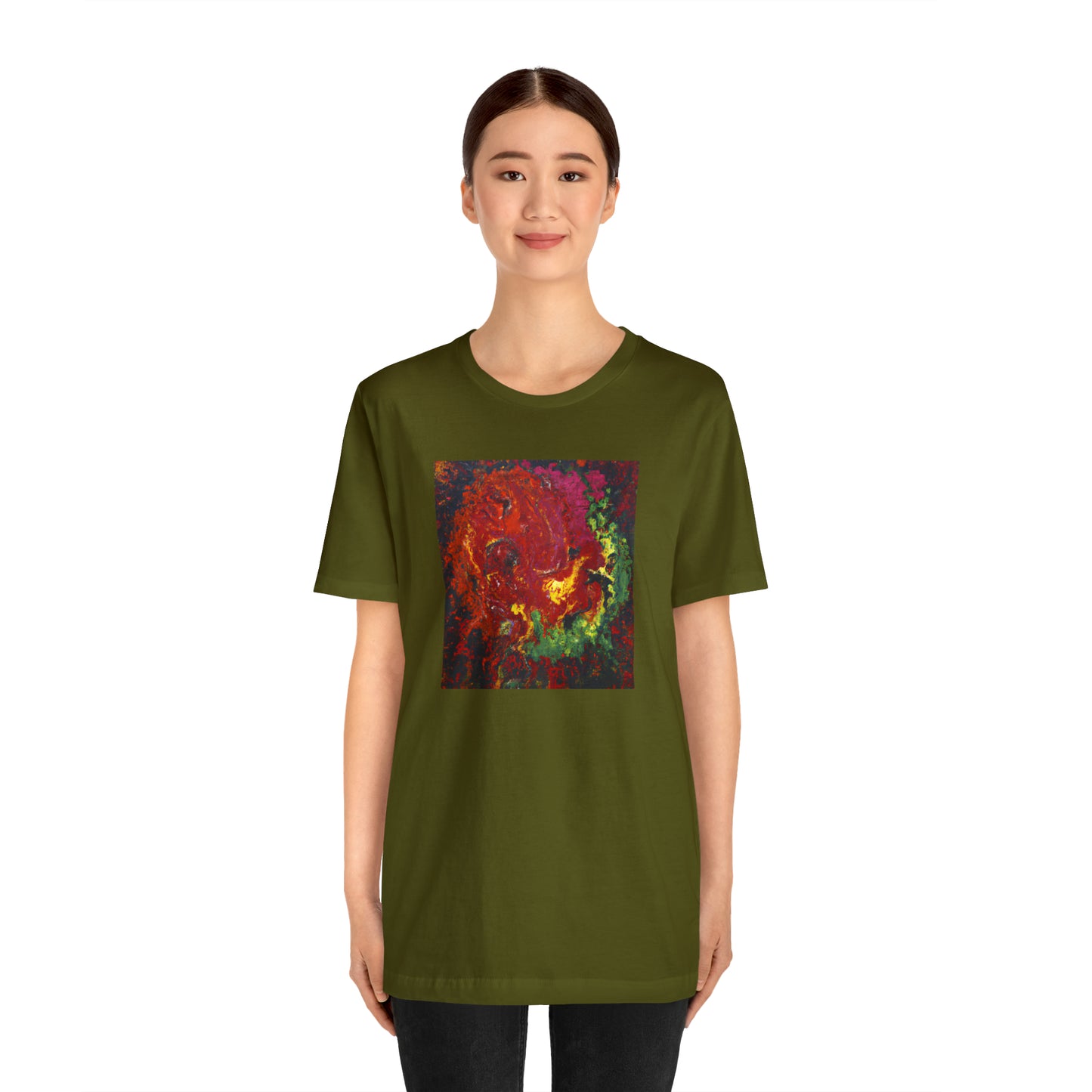 Johannsonite Crystal - Chemistry, Abstractly - Tee