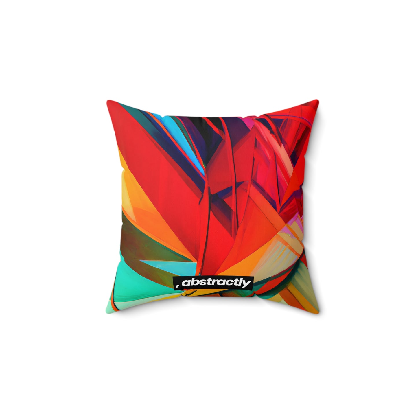 Oliver Hawthorne - Normal Force, Abstractly - Faux Suede Throw Pillow