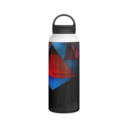 Gladys Stone - Friction Force, Abstractly - Stainless Steel Water Bottle