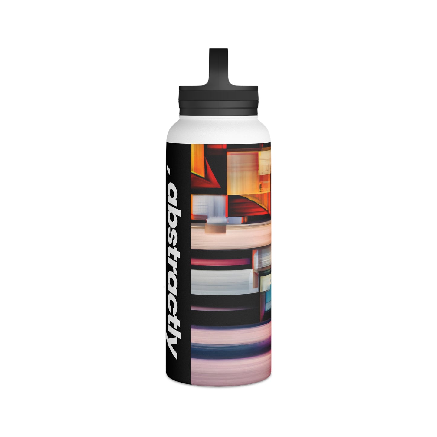 Harold Bloomfield - Strong Force, Abstractly - Stainless Steel Water Bottle