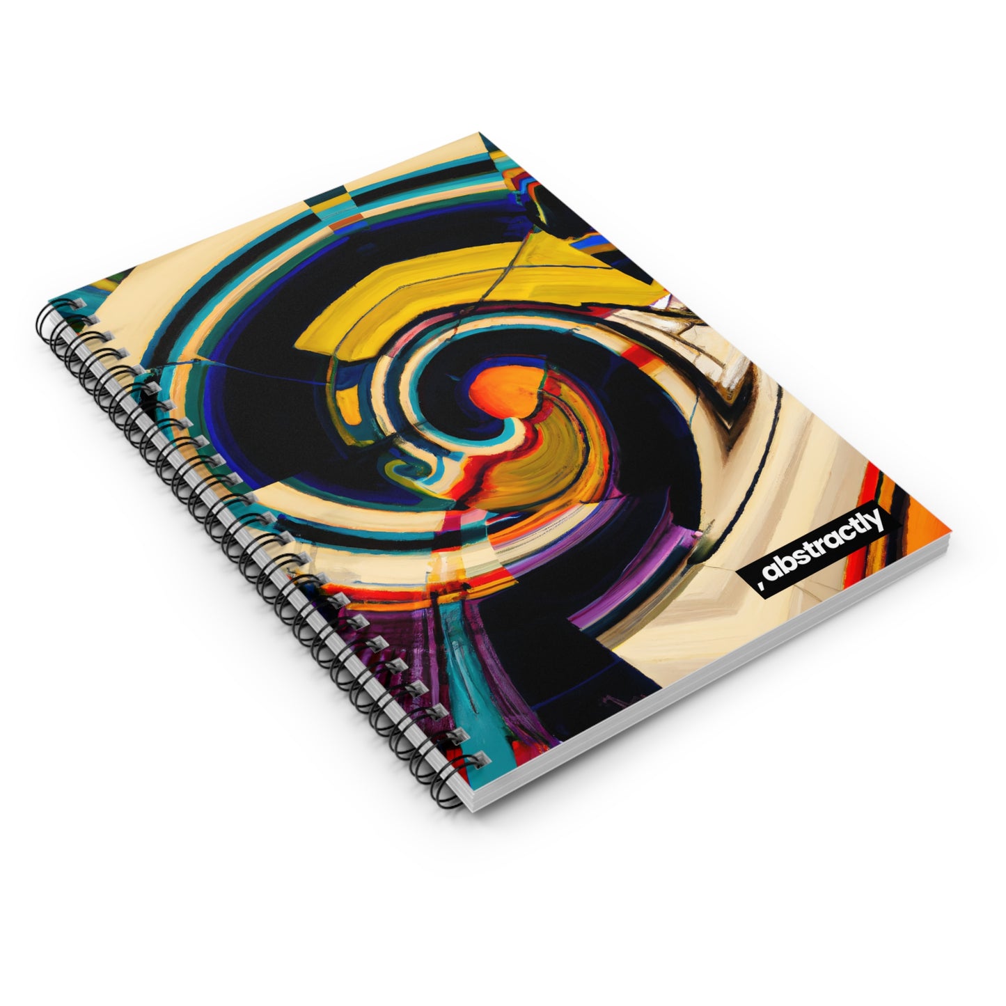 Fiona Sterling - Normal Force, Abstractly - Spiral Notebook