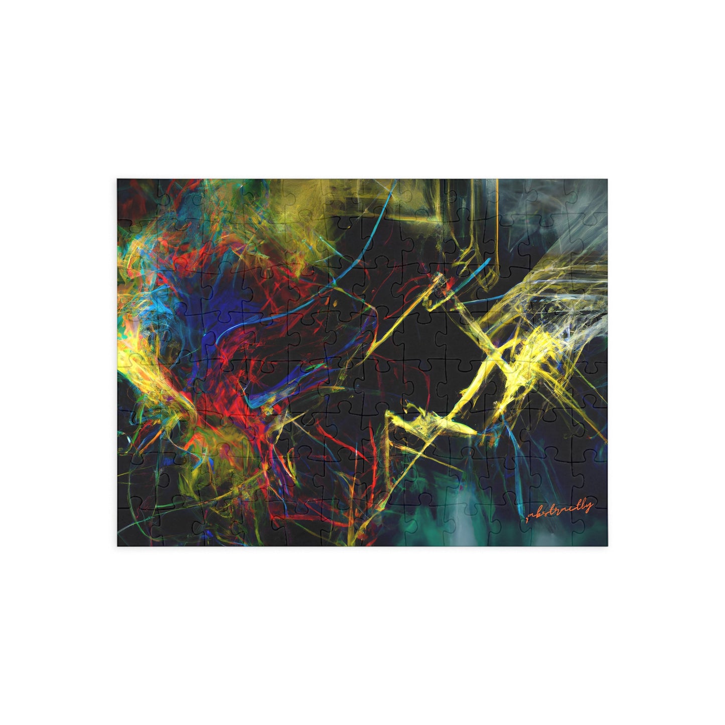 Connie Valdez - Electric Force, Abstractly - Puzzle