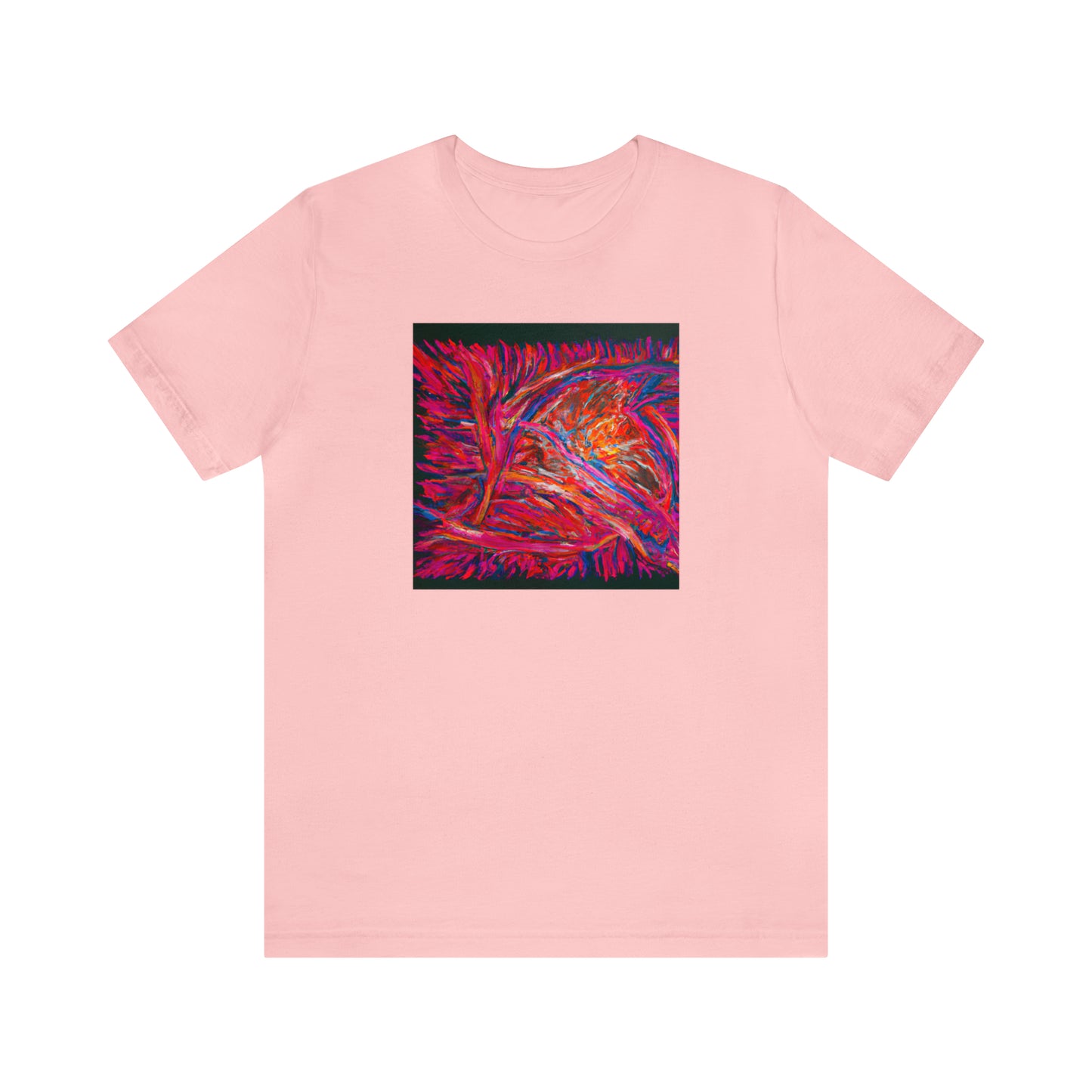 Solarian Crystal Prism - Neon, Abstractly - Tee