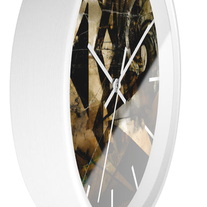 Amelia Barrington - Applied Force, Abstractly - Wall Clock